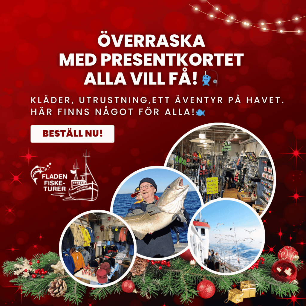 Presentkort Fladen Fisketurer 2025